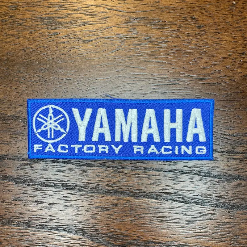 Blue Yamaha Racing Patch 1