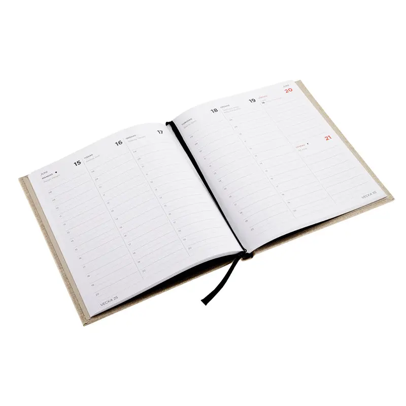 Bookbinders Design - 2026 Diary - Hardcover - Regular - Blueberry 2