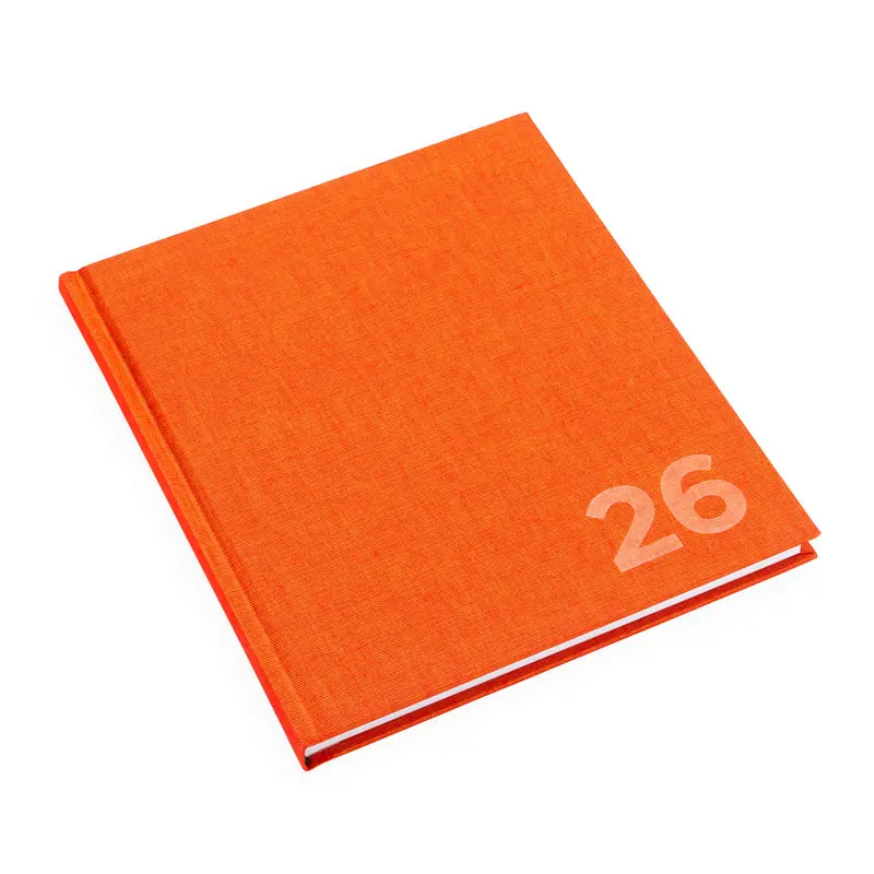 Bookbinders Design - 2026 Diary - Hardcover - Regular - Orange 1