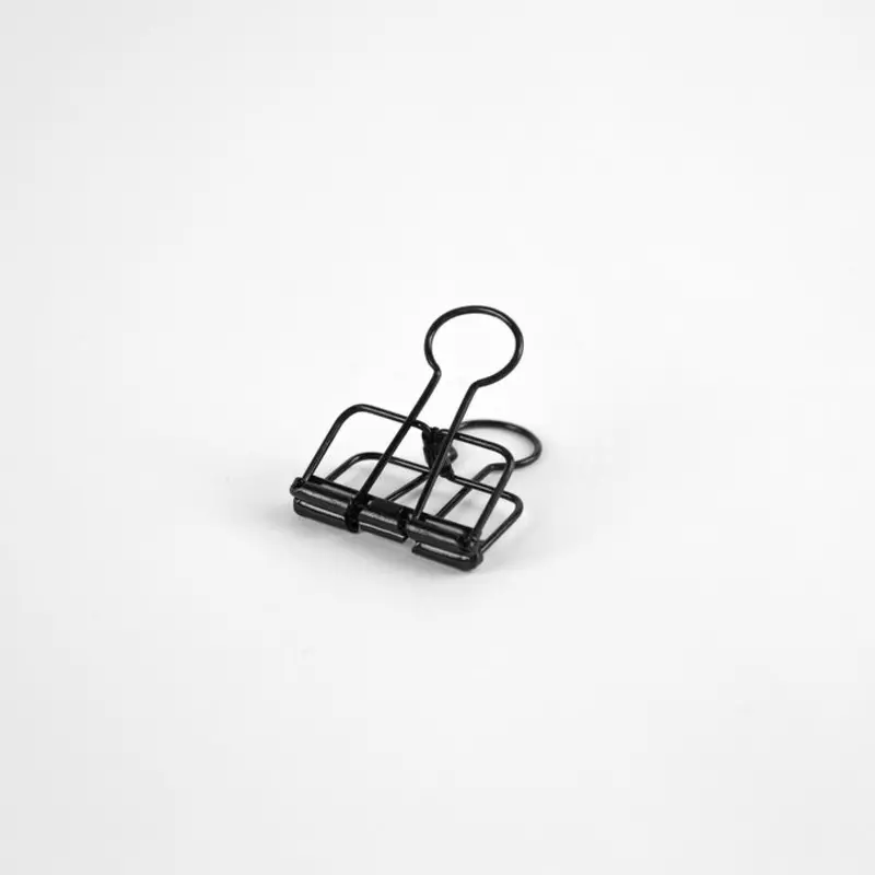 Bookbinders Design - Bulldog Clip - Black 1