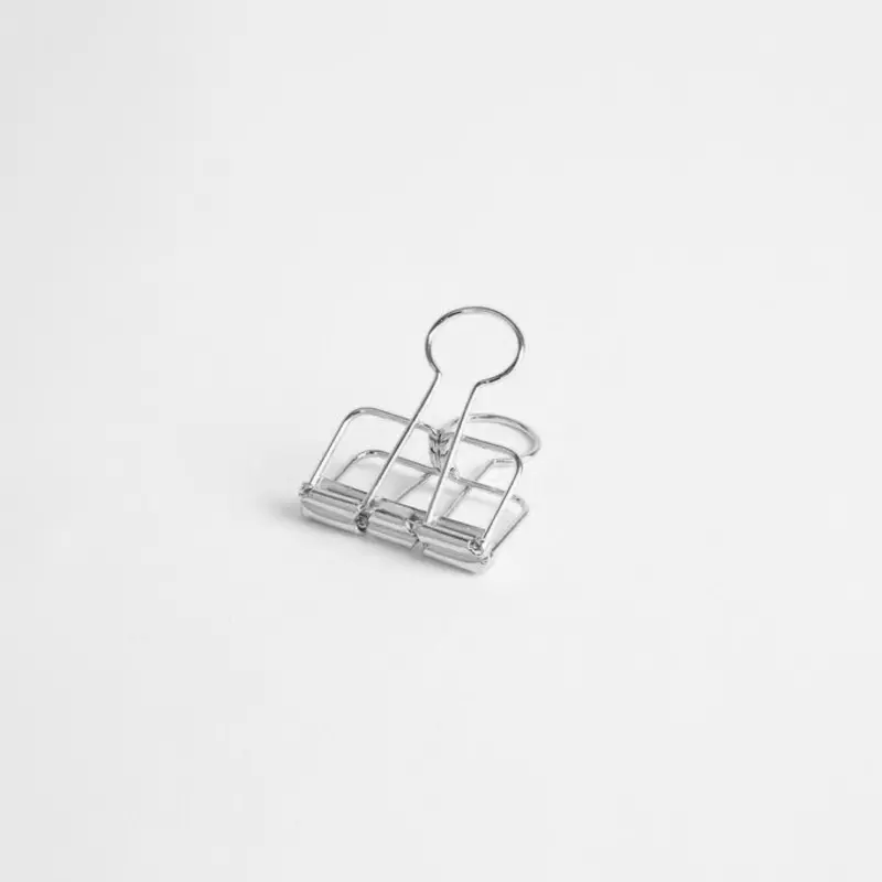 Bookbinders Design - Bulldog Clip - Silver 1