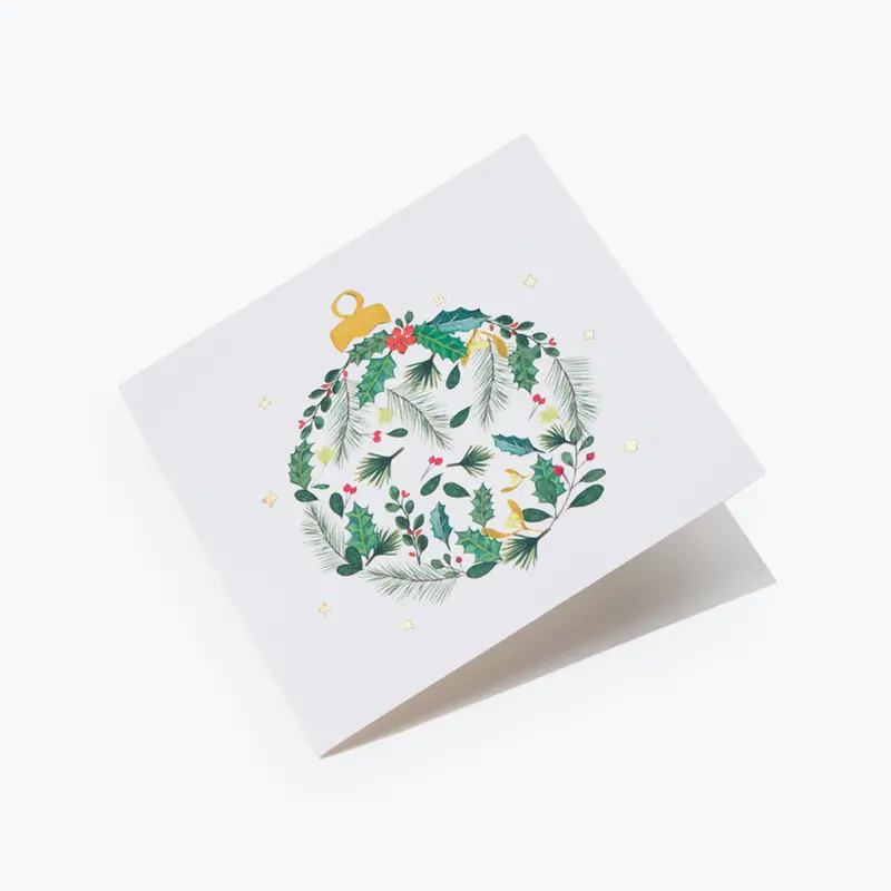 Bookbinders Design - Card - Christmas - Christmas Bauble <Outgoing> 1