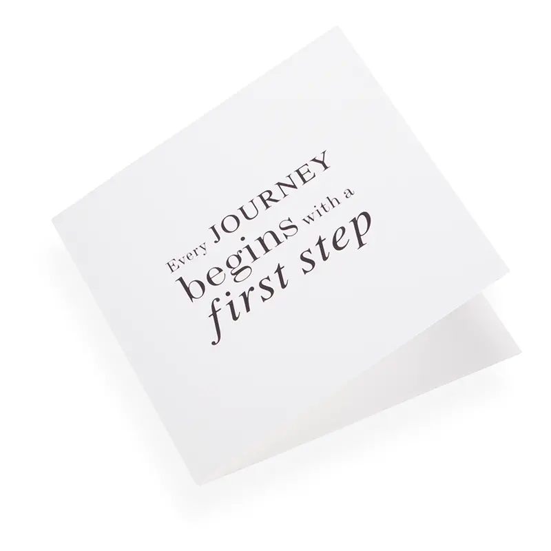 Bookbinders Design - Card - Every Journey 1