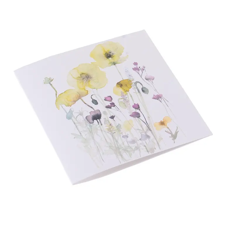 Bookbinders Design - Card - Flowerbed 1 By Toril Baekmark 1