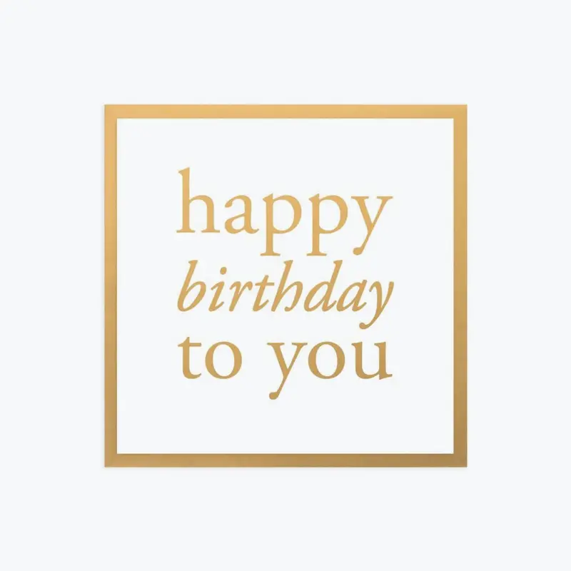 Bookbinders Design - Card - Happy Birthday 1