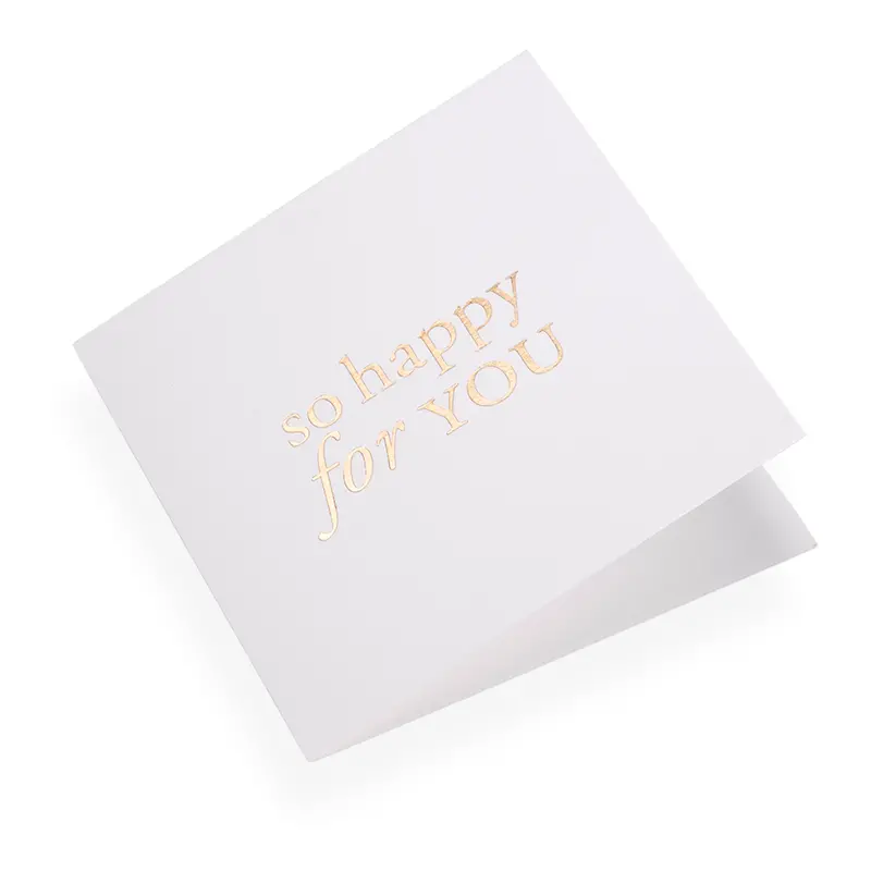Bookbinders Design - Card - So Happy For You 1