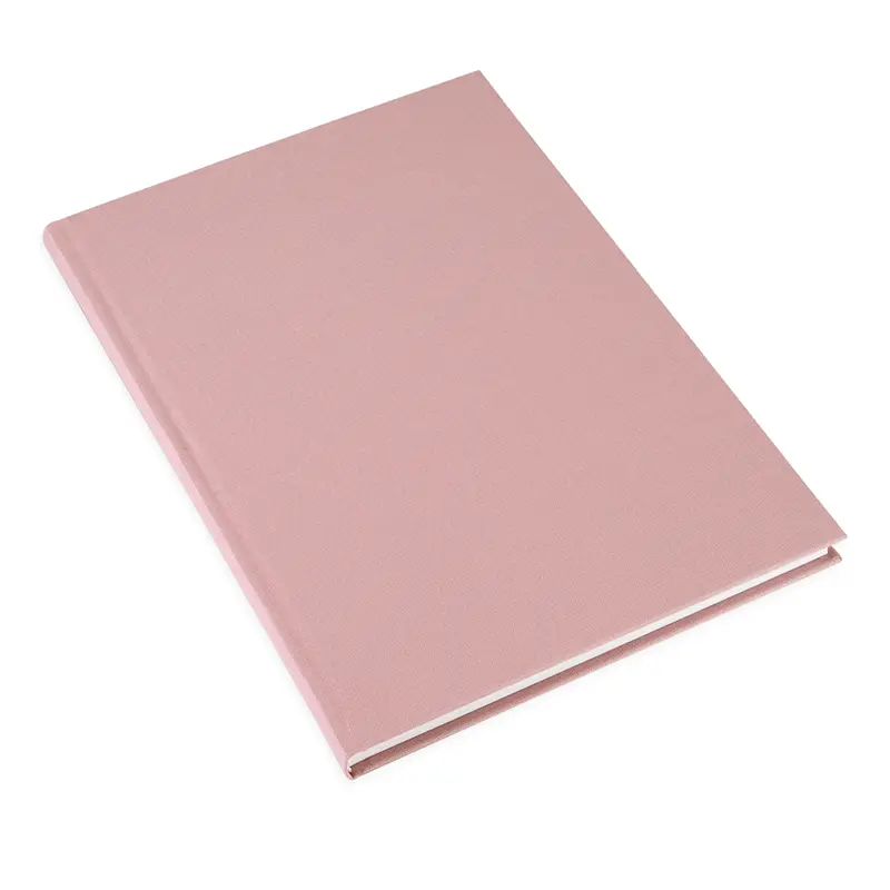 Bookbinders Design - Cloth Notebook - A4 - Dusty Pink 1