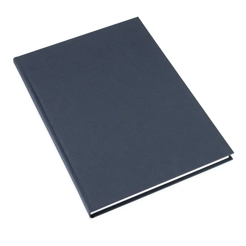 Bookbinders Design - Cloth Notebook - A4 - Smoke Blue 1