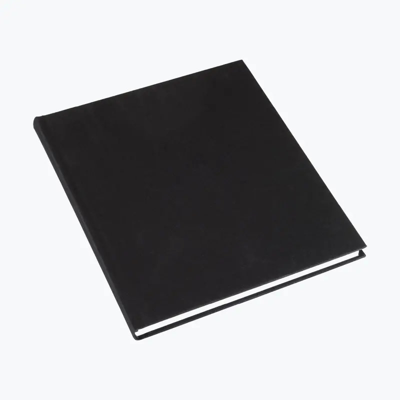 Bookbinders Design - Cloth Notebook - Large - Black 1