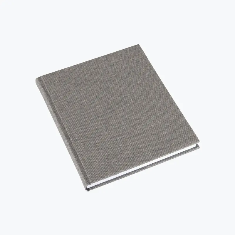 Bookbinders Design - Cloth Notebook - Regular - Light Grey 1