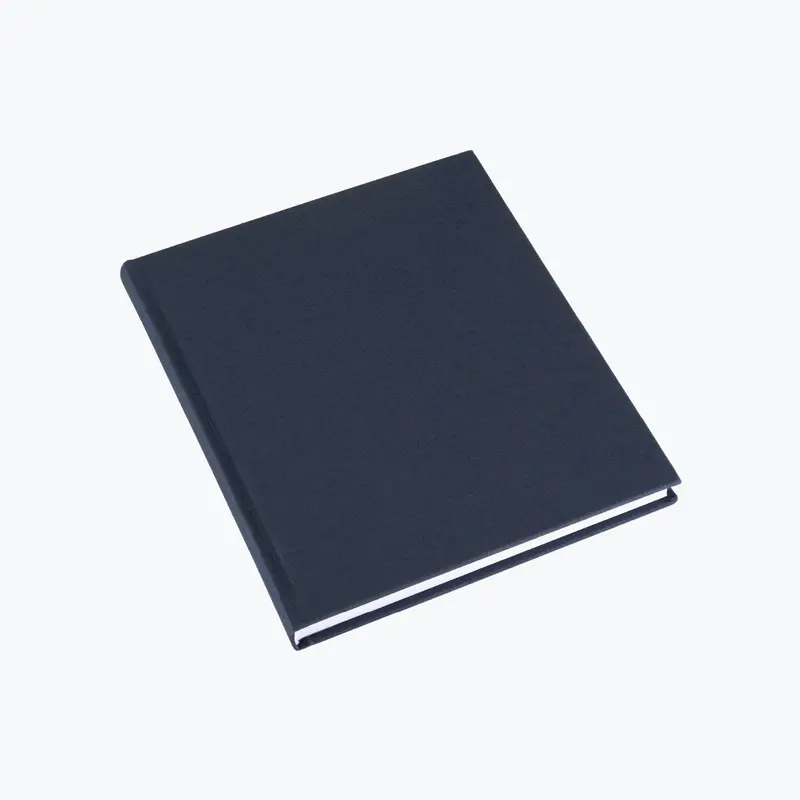 Bookbinders Design - Cloth Notebook - Regular - Smoke Blue 1