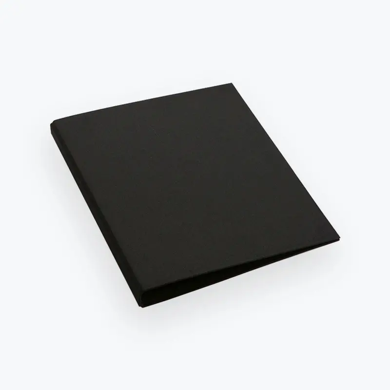 Bookbinders Design - Cloth Ringbinder - A4 - Slim - Black 1