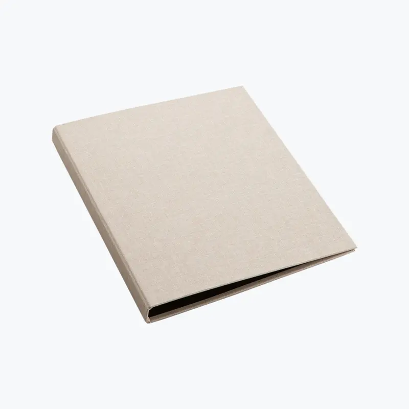 Bookbinders Design - Cloth Ringbinder - A4 - Slim - Sandbrown 1
