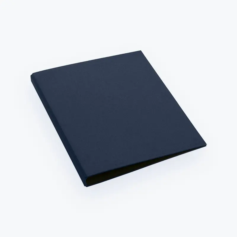 Bookbinders Design - Cloth Ringbinder - A4 - Slim - Smoke Blue 1