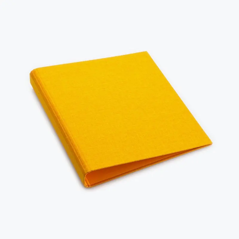 Bookbinders Design - Cloth Ringbinder - A4 - Sun Yellow 1