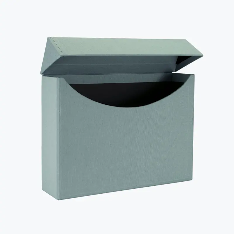 Bookbinders Design - Filing Box - A4 - Dusty Green 1