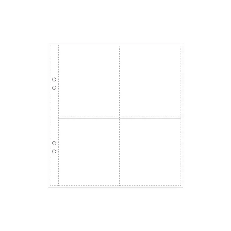 Bookbinders Design - Insert - Plastic Pocket - Regular - Quad <Outgoing> 1