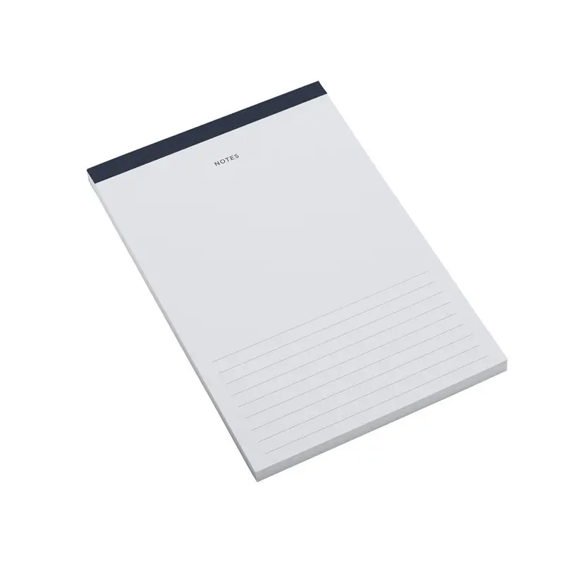 Bookbinders Design - Notepad - Smoke Blue 1