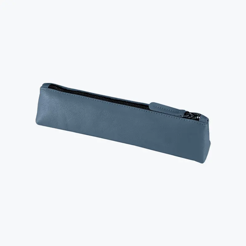 Bookbinders Design - Pencil Case - Leather - Navy 1