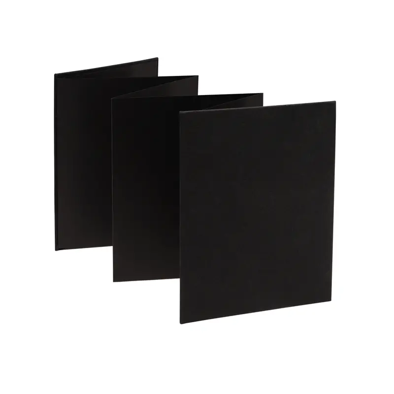 Bookbinders Design - Photo Album - Accordion - Black 1