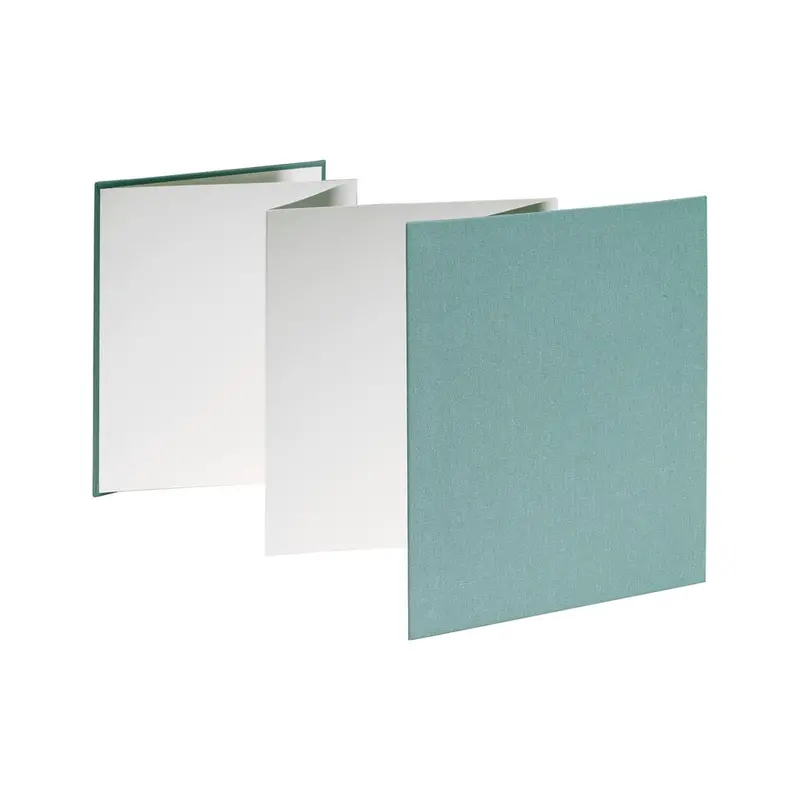 Bookbinders Design - Photo Album - Accordion - Dusty Green 1