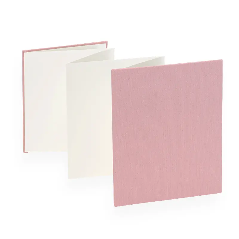 Bookbinders Design - Photo Album - Accordion - Dusty Pink 1
