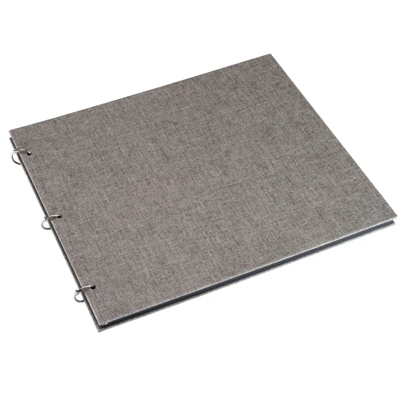 Bookbinders Design - Photo Album - Columbus - Large - Light Grey 1