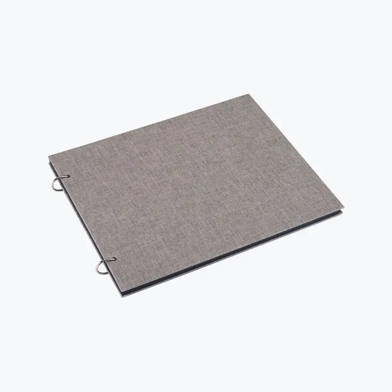 Bookbinders Design - Photo Album - Columbus - Regular - Light Grey 1
