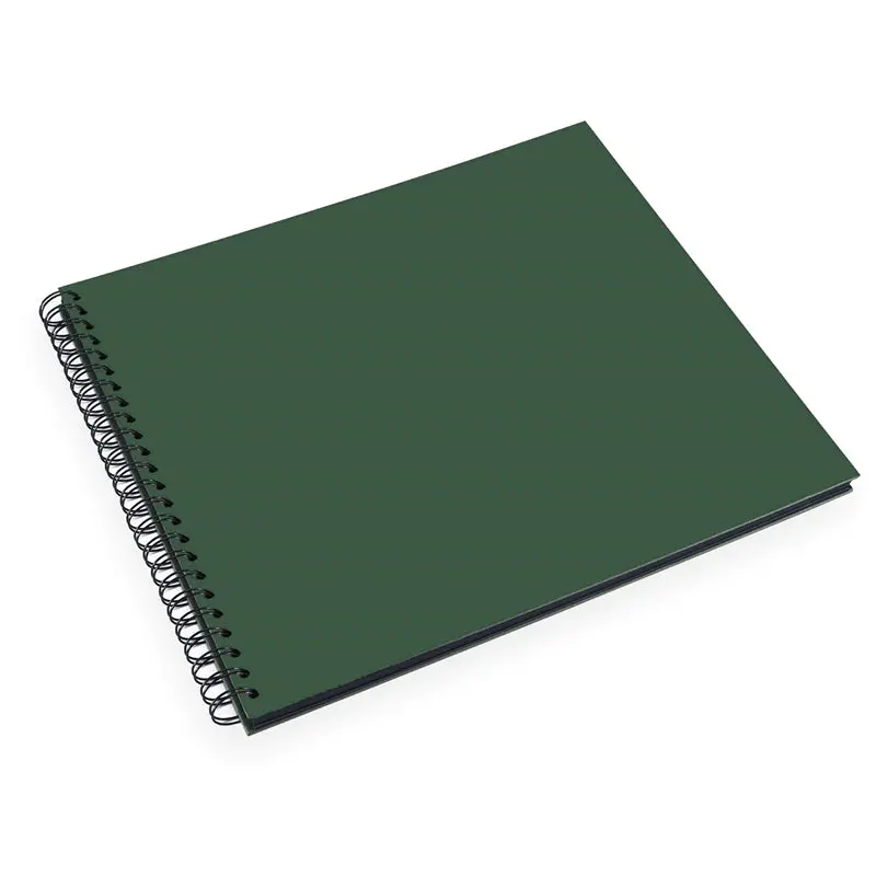 Bookbinders Design - Photo Album - Wire-O - Large - Green 1
