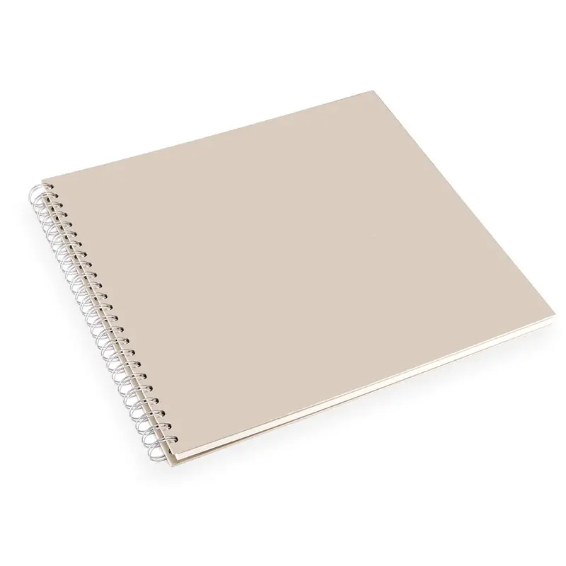 Bookbinders Design - Photo Album - Wire-O - Large - Sand 1