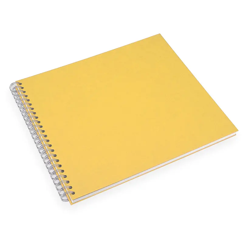 Bookbinders Design - Photo Album - Wire-O - Large - Sun Yellow 1