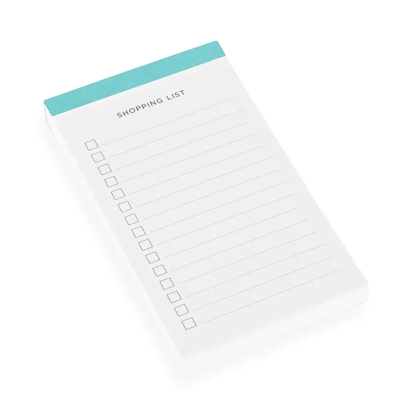 Bookbinders Design - Planner - Shopping List - Crystal Blue 1