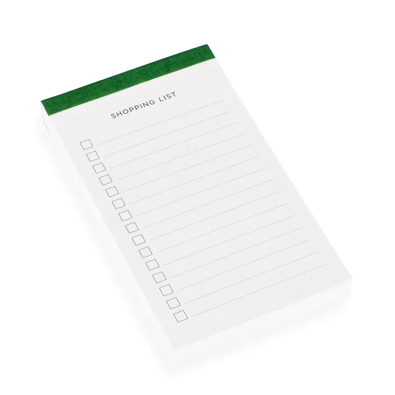 Bookbinders Design - Planner - Shopping List - Green 1