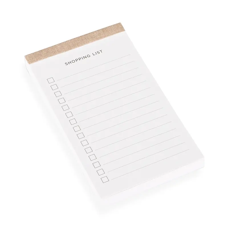 Bookbinders Design - Planner - Shopping List - Sandbrown 1