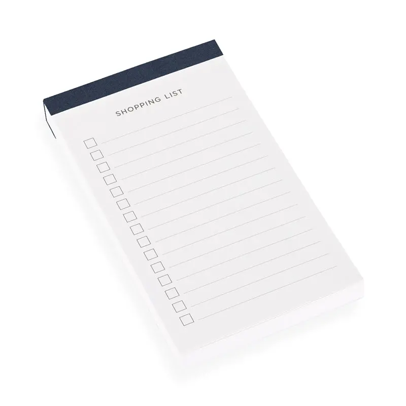 Bookbinders Design - Planner - Shopping List - Smoke Blue 1