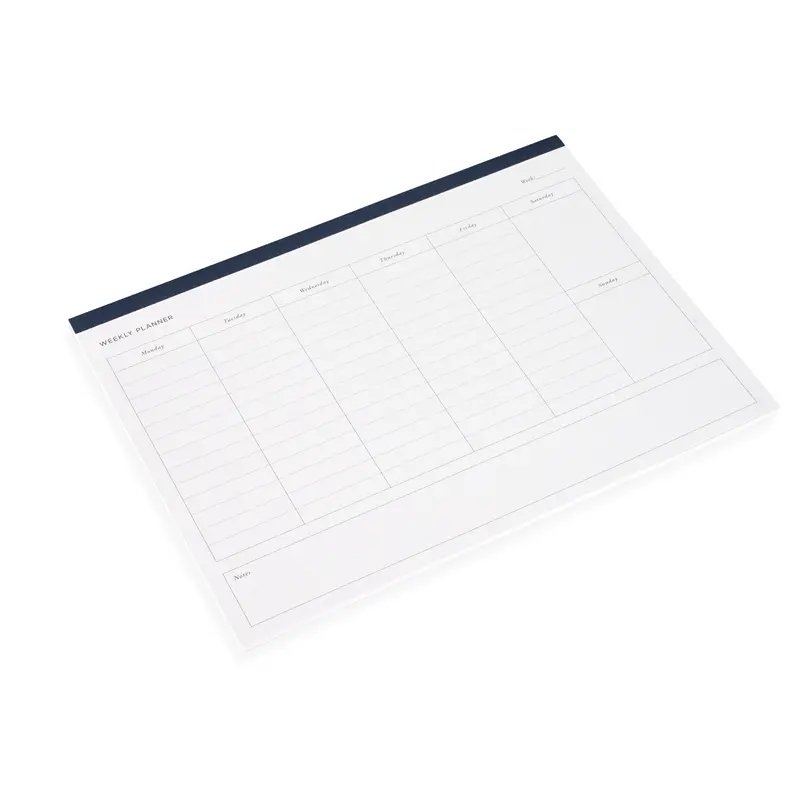 Bookbinders Design - Planner - Weekly A4 - Smoke Blue 1