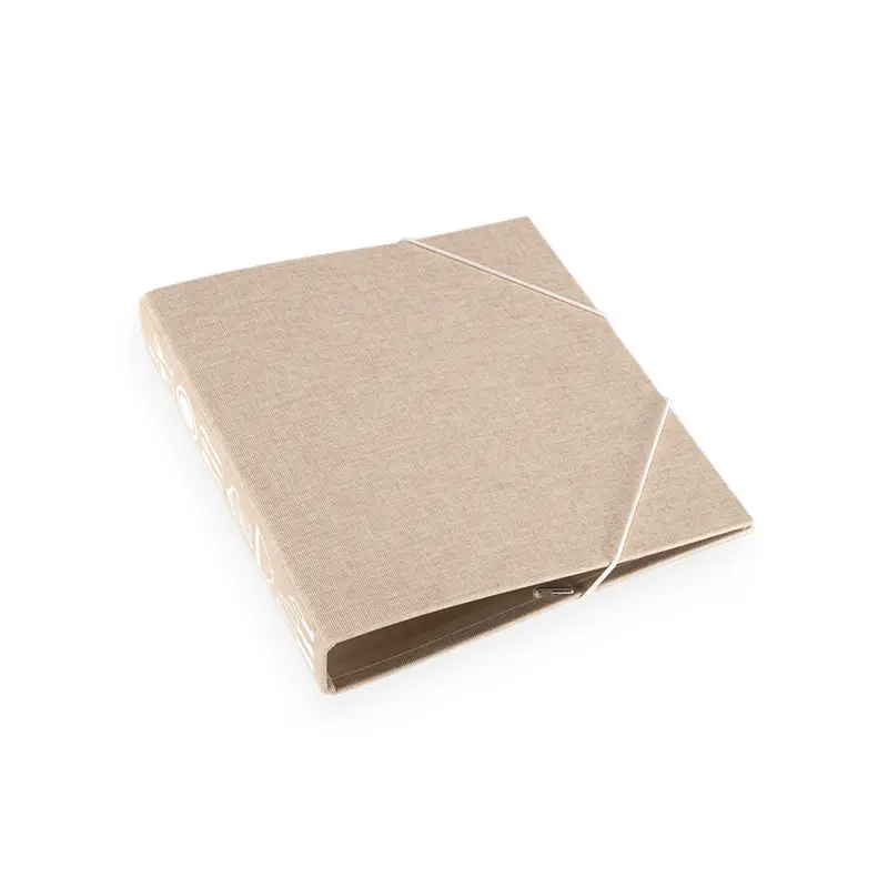 Bookbinders Design - Ringbinder - Regular - Recipe - Sandbrown 1