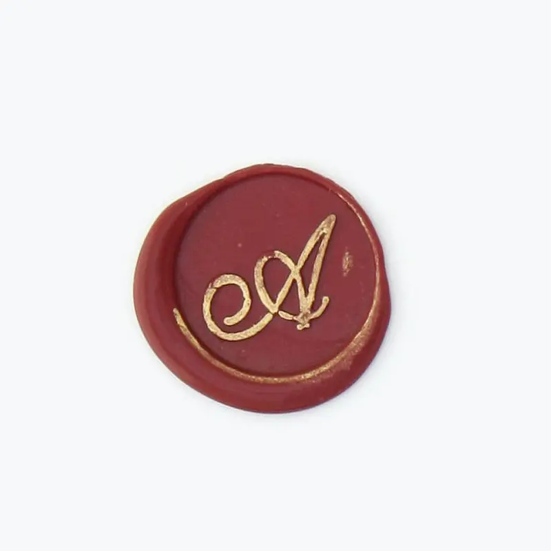 Bortoletti - Bronze Initial Letter - Cursive - A 1