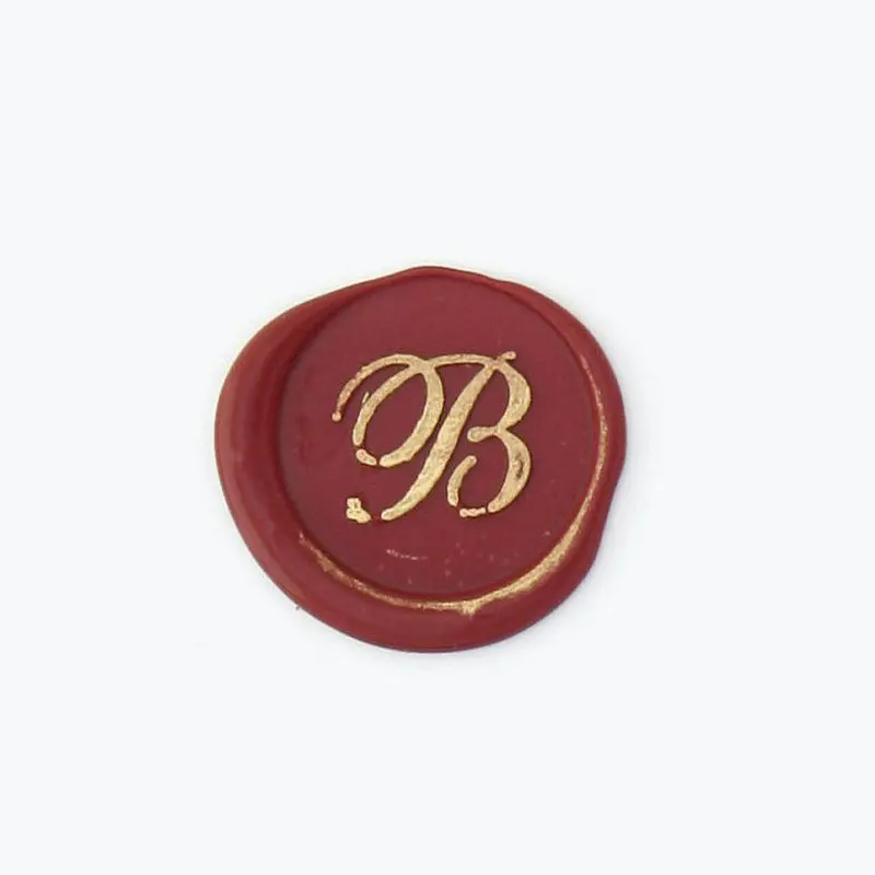 Bortoletti - Bronze Initial Letter - Cursive - B 1