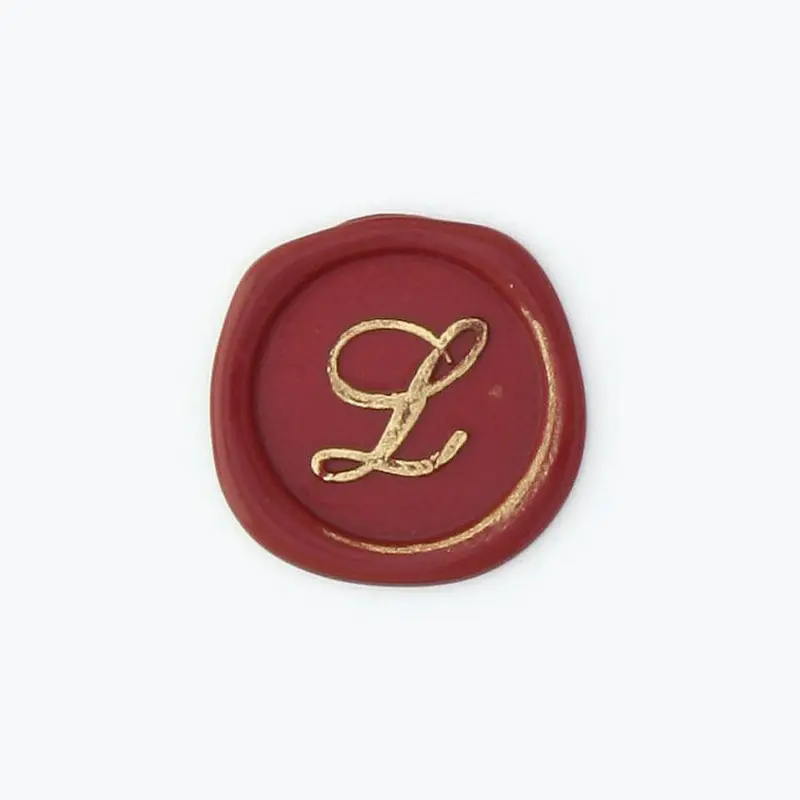 Bortoletti - Bronze Initial Letter - Cursive - L 1