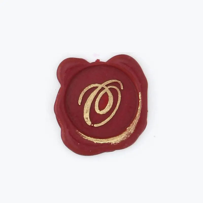 Bortoletti - Bronze Initial Letter - Cursive - O 1