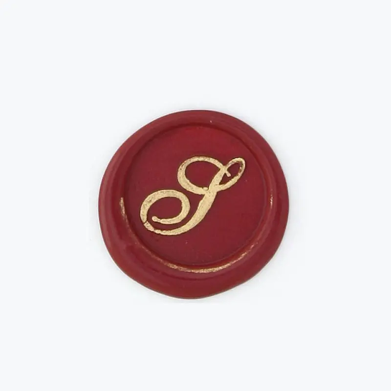 Bortoletti - Bronze Initial Letter - Cursive - S 1