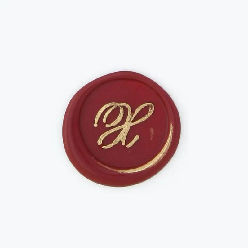 Bortoletti - Bronze Initial Letter - Cursive - X 1
