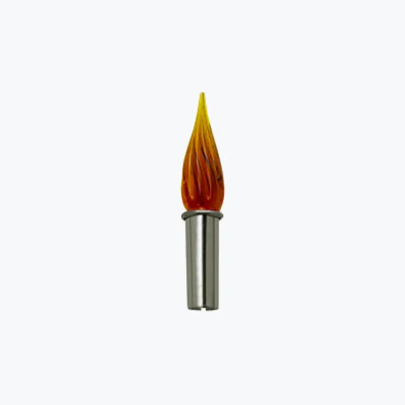 Bortoletti - Calligraphy Nib - Glass Nib - Amber 1
