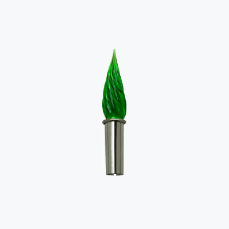 Bortoletti - Calligraphy Nib - Glass Nib - Green 1
