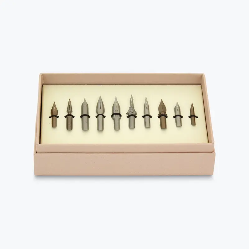 Bortoletti - Calligraphy Nibs - Set Of 10 1