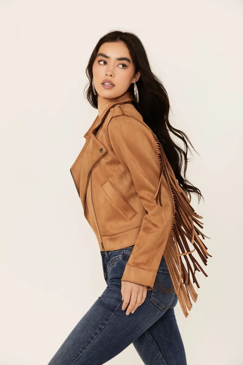 Boxcroft Fringe Moto Jacket 1