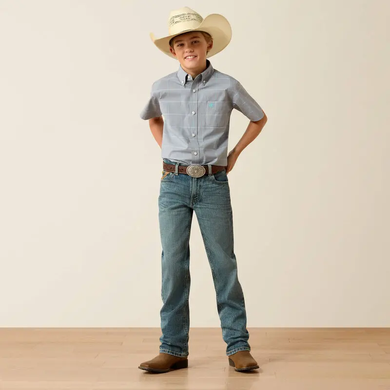 Boys Ariat Pro Series Percie Shirt - 10071620 1