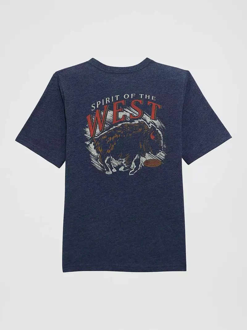 Boy's Wrangler Back Rodeo Graphic T-Shirt - 112372854 1