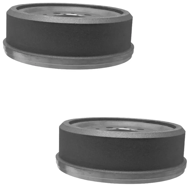 Brake Drums, Front 9" (230.124 Mm), Set Of 2, 1959-72 Amc, Rambler With 9"X2.5" Brakes (See Applications) 1